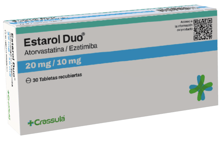 Pharma 3 Estarol Duo (Atorvastatin / Ezetimibe) packaging