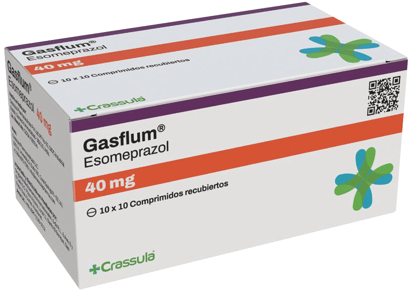 Pharma 17 Gasflum (Esomeprazole) packaging