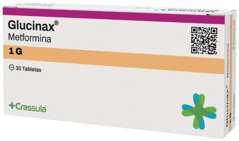 Pharma 10 Glucinax (Metformin Hydrochloride BP) packaging