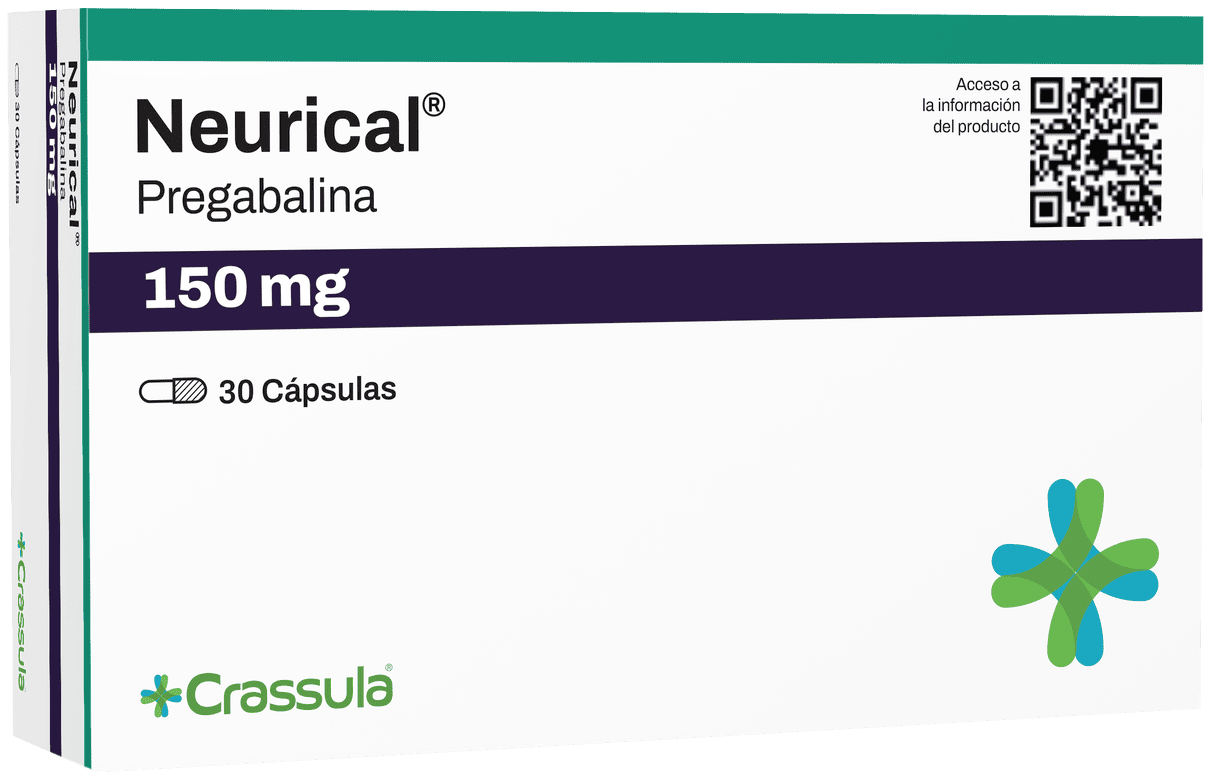 Neurical pregabalin 150 mg box