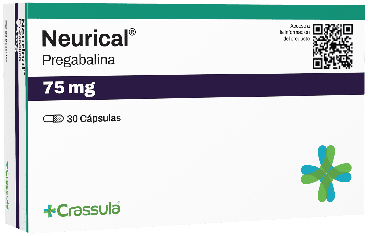 Pharma 21 Neurical (Pregabalin) packaging