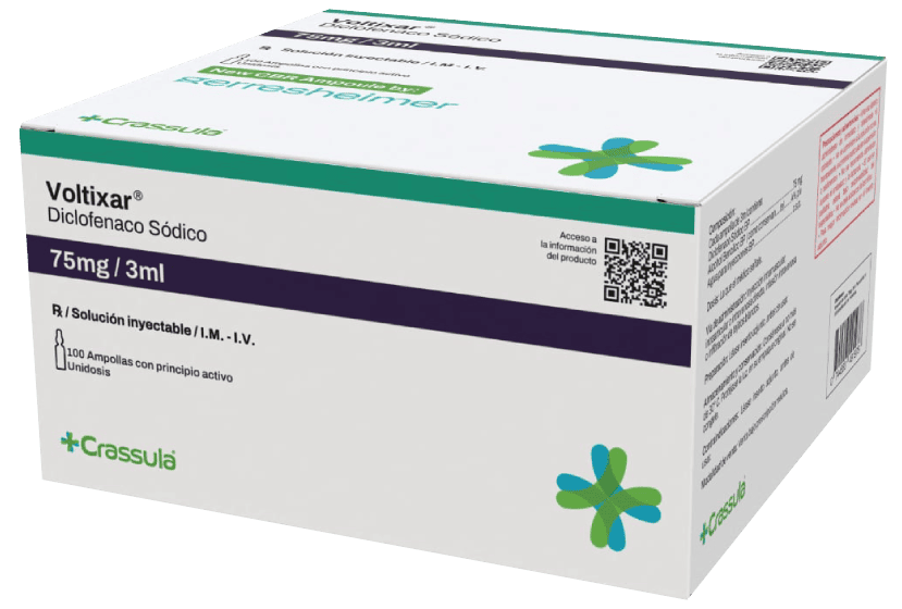 Pharma 12 Voltixar (Diclofenac sodium) packaging