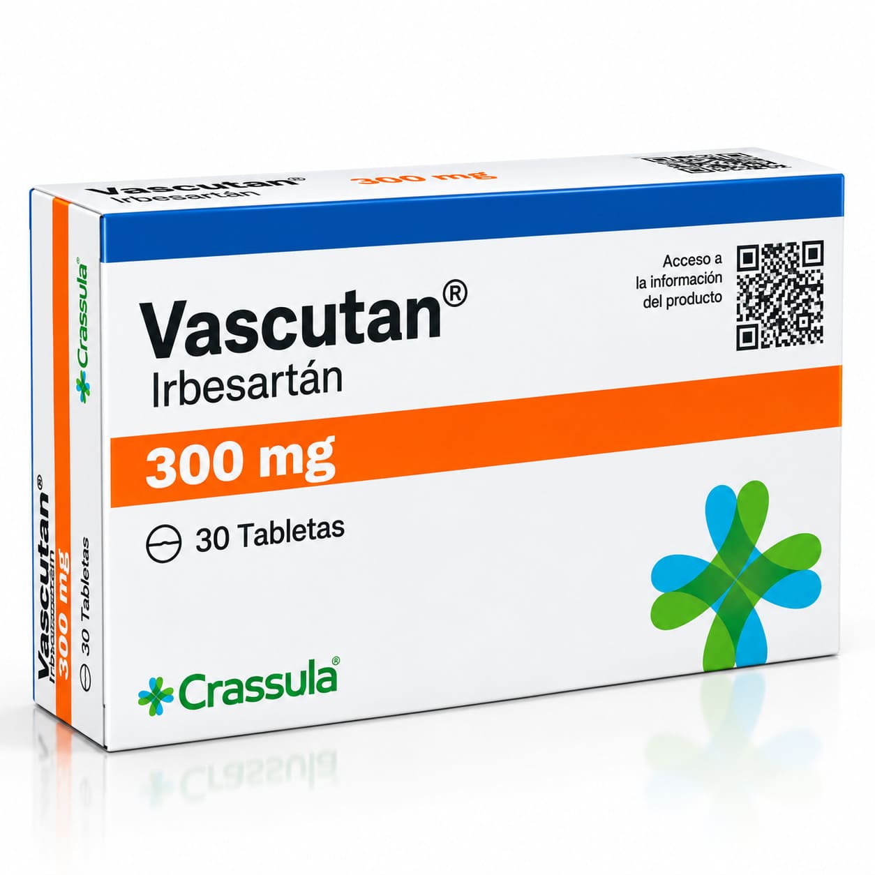 Vascutan (Irbesartan) packaging